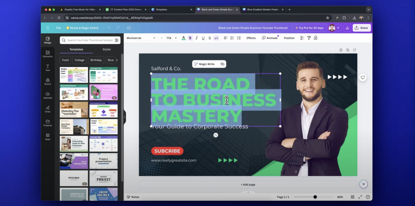 How To Make A Canva Youtube Thumbnail Easy Tutorial