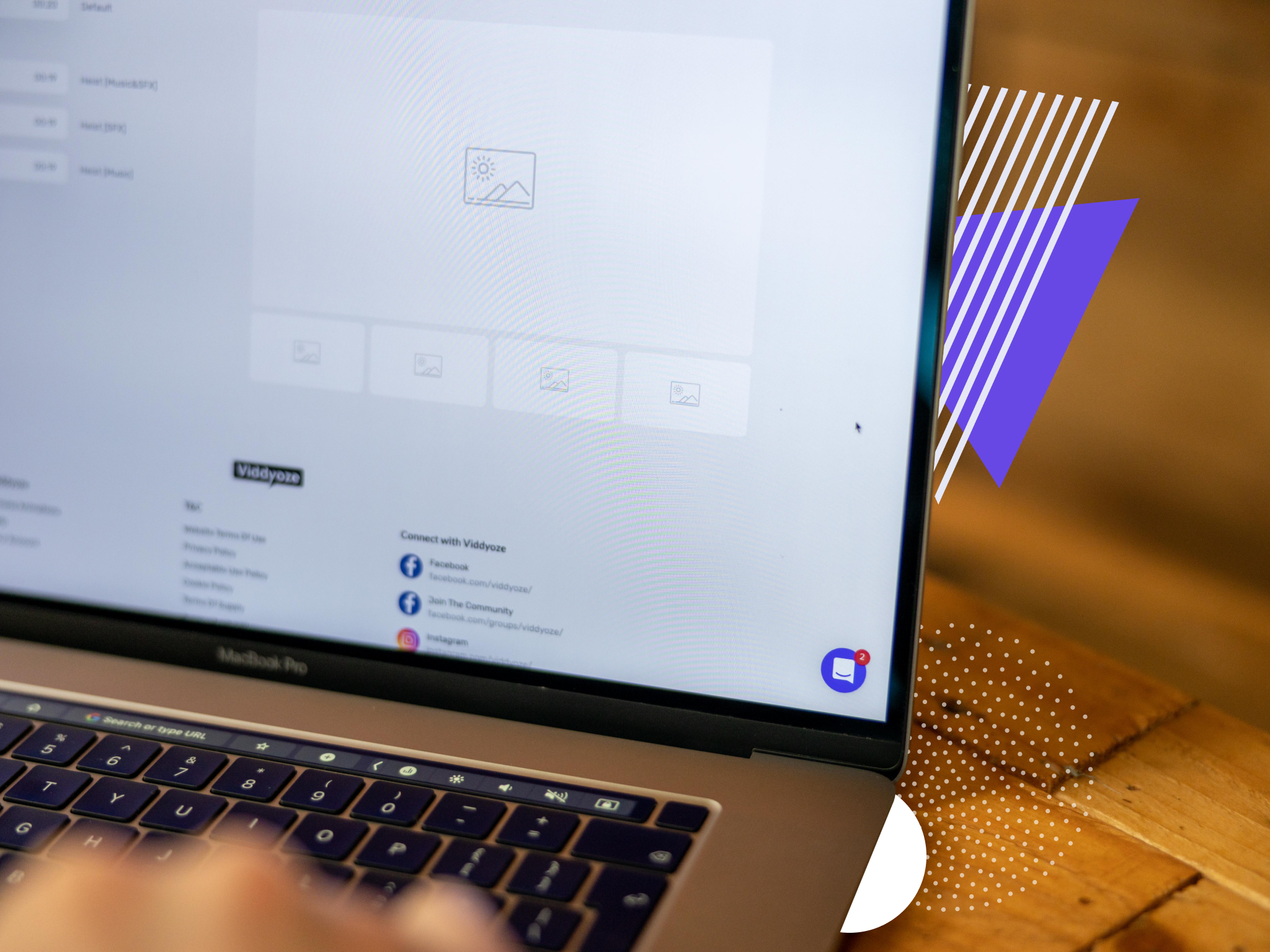 shot of viddyoze website with video templates perfect for product promotion
