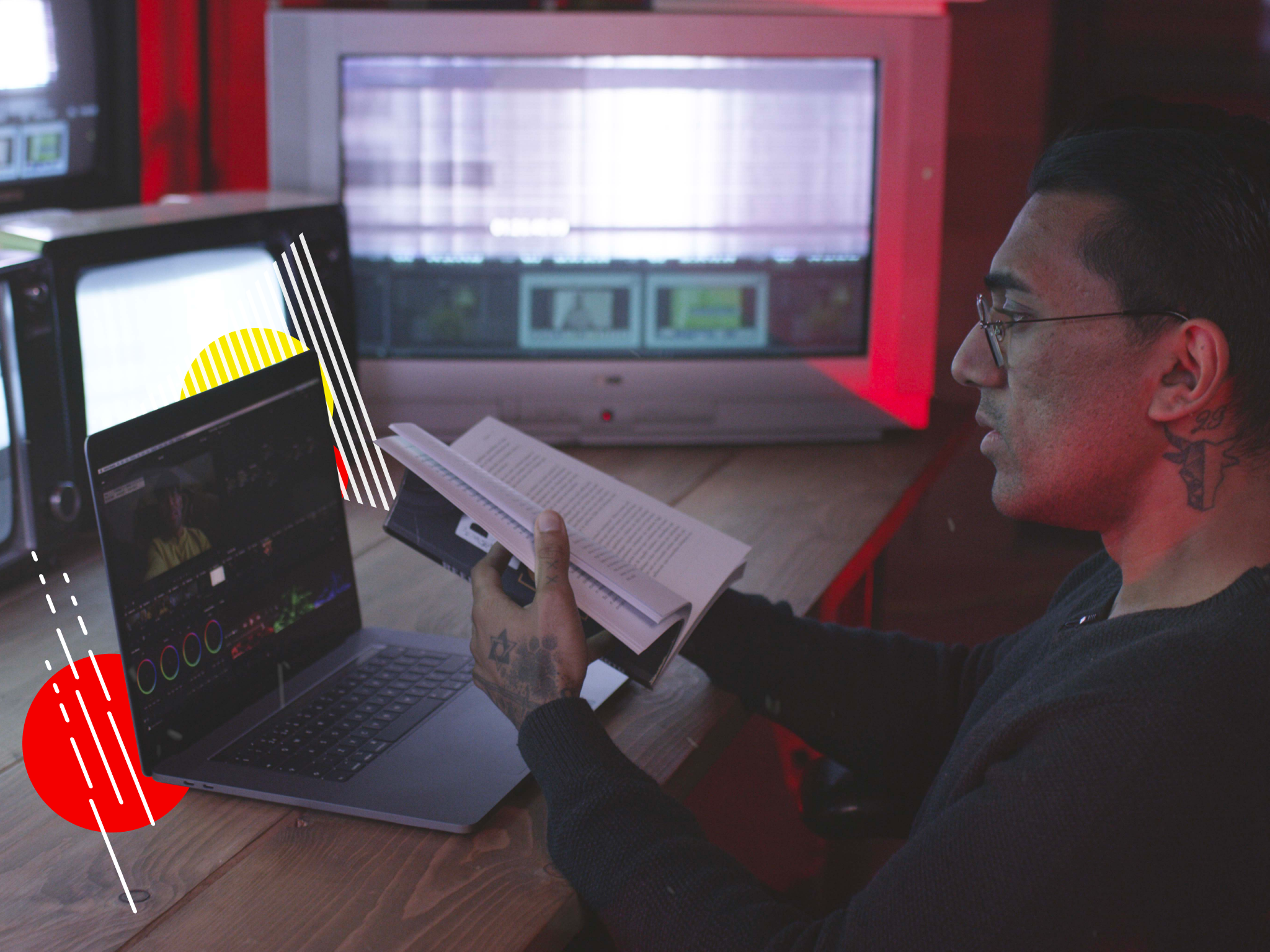 Joey Xoto working on Viddyoze, perfect for video marketing.