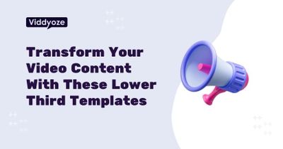 10 Lower Thirds To Use In Your Video Content