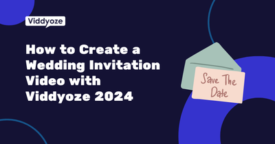 How to Create a Wedding Invitation Video with Viddyoze 2024