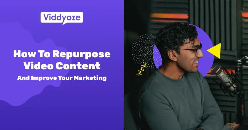 How To Repurpose Video Content hero graphic