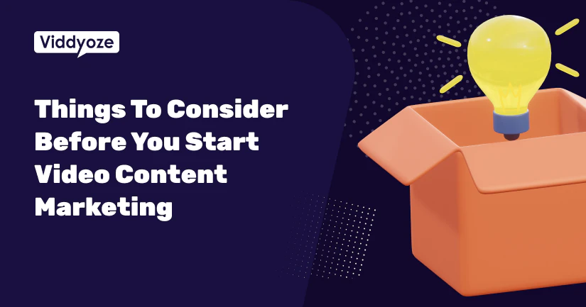 Video content marketing infographic