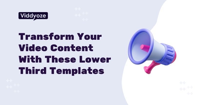 10 Lower Thirds To Use In Your Video Content